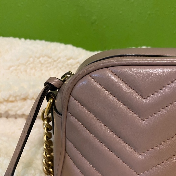 Gucci Marmont Small Dusty Rose - Picture 11 of 14